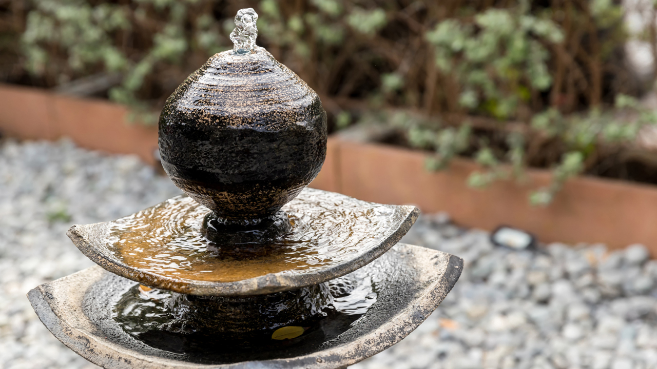 bird-safe algae control for fountains