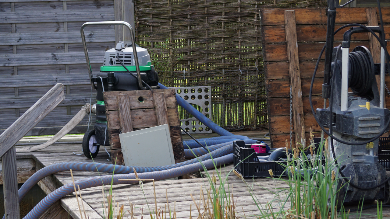 Pond and fountain repair Orange County services
