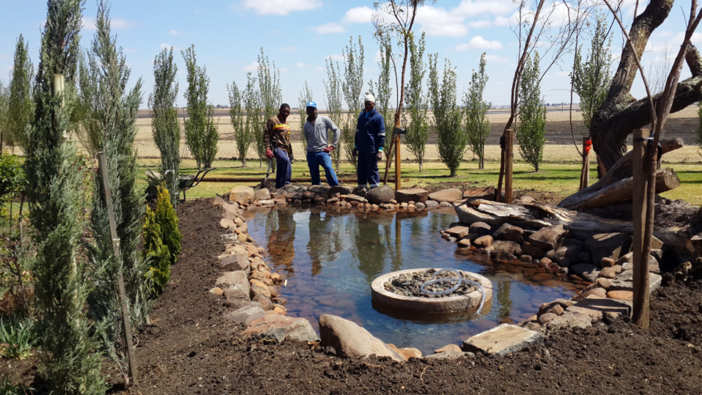pond and fountain repair in Orange County