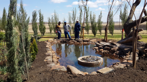 pond and fountain repair in Orange County
