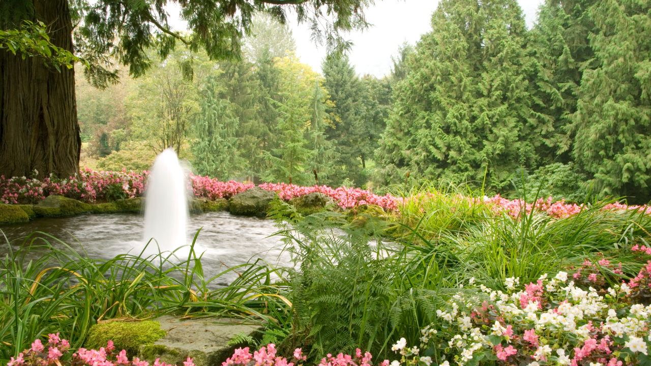 Garden Fountains in Orange County