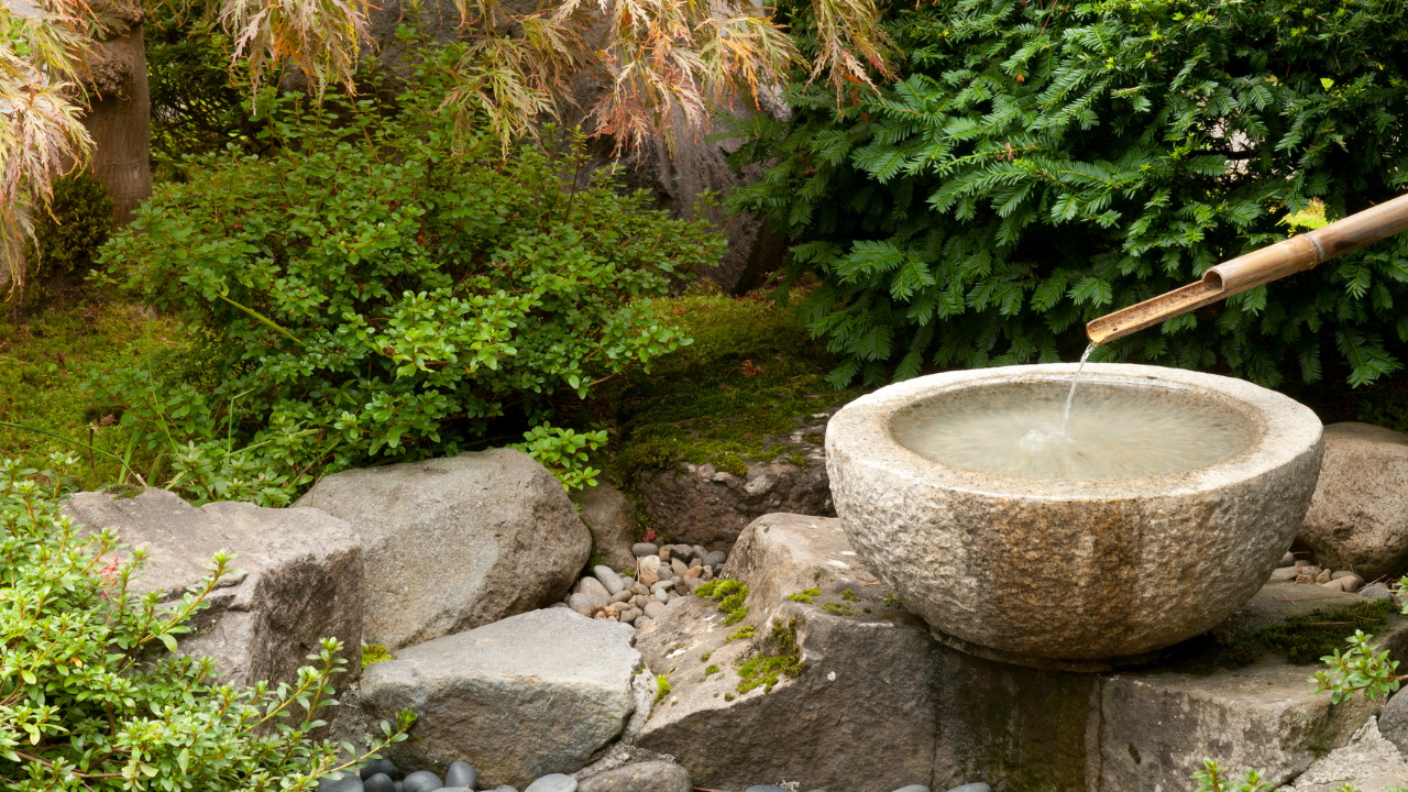 Garden Fountains in Orange County