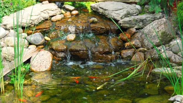 Pond and fountain repair in Orange County