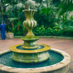 fountain enhances any garden