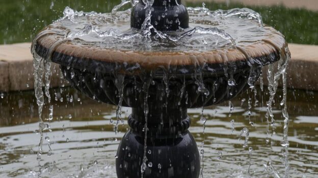 maintaining fountain water quality