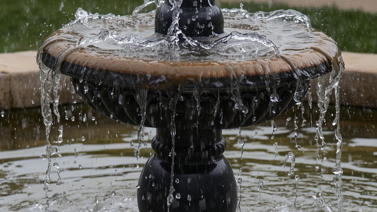 maintaining fountain water quality
