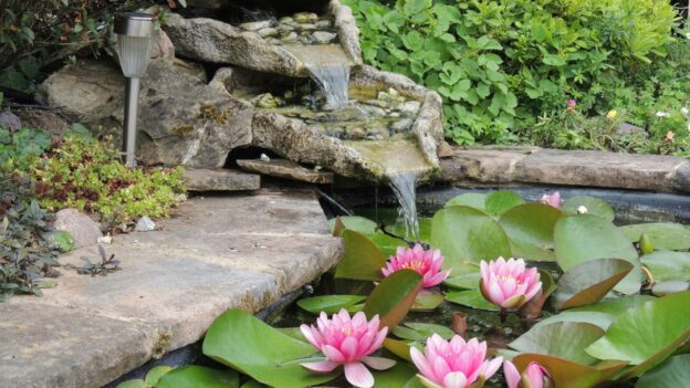garden water fountains